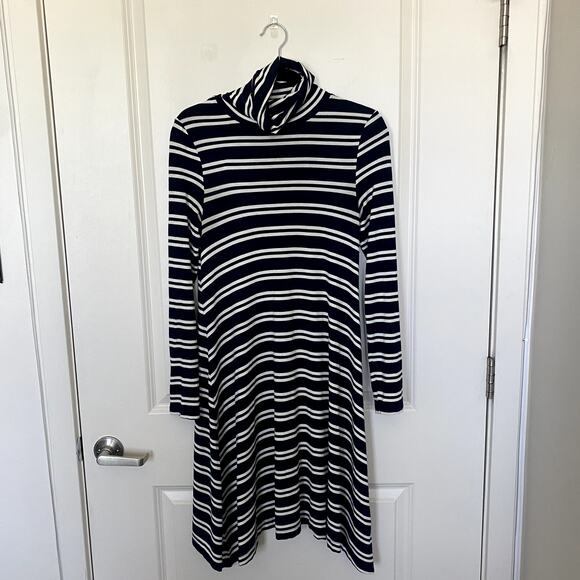 Anthropologie Maeve striped turtleneck dress size small - Picture 1 of 5